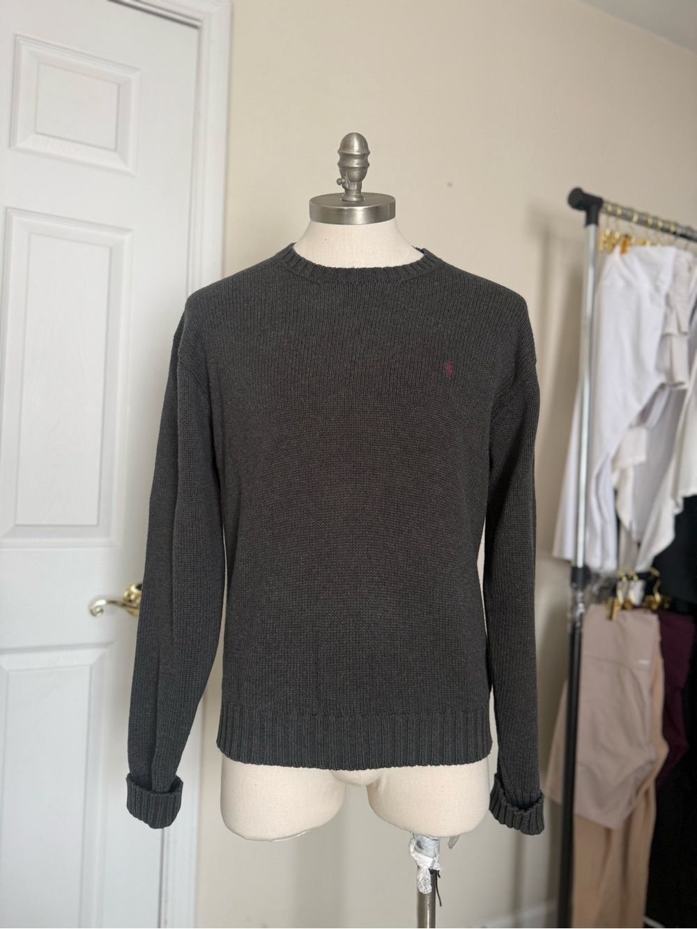 Ralph Lauren Charcoal Crewneck Sweater